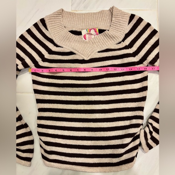 Vintage OP Brown & Tan Women’s Sweater Size Medium - Picture 8 of 10